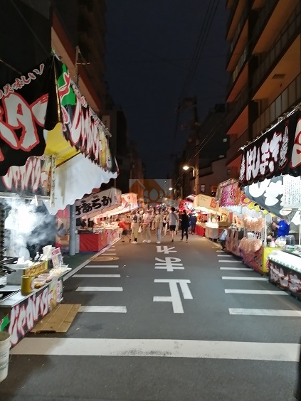 鳥越神社祭り (1)｜近所の鳥越神社祭りが毎年6月に有ります。