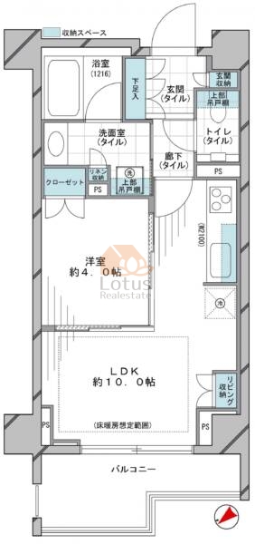 ブランズ文京小石川レジデンス206間取図