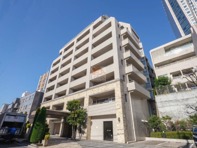 藤和高輪ホームズ外観１｜藤和高輪ホームズは平成10年築、10階建のマンションです。