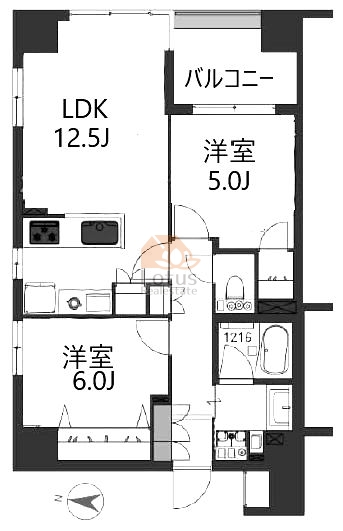 クレストフォルム本所吾妻橋403間取図