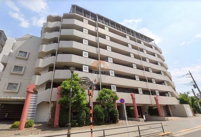 ダイアパレス千住外観2｜ダイアパレス千住は平成13年築、10階建のマンションです。