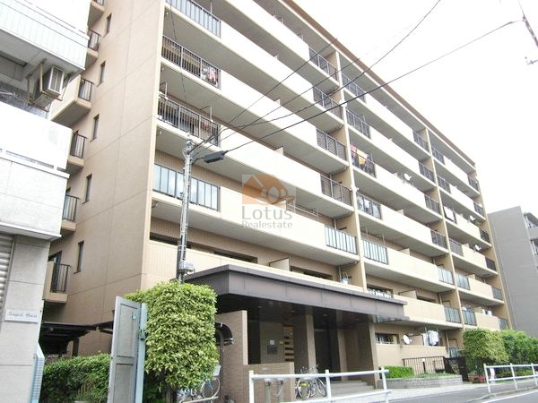 セントラルコート堀切菖蒲園外観２｜セントラルコート堀切菖蒲園は平成9年築、7階建てのマンションです。