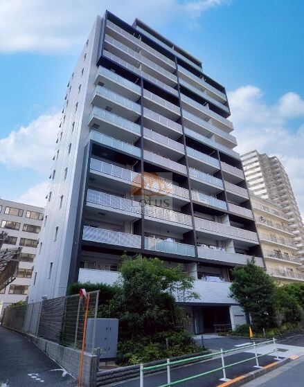 リストレジデンス芝浦外観１｜リストレジデンス芝浦は平成26年築、13階建のマンションです。