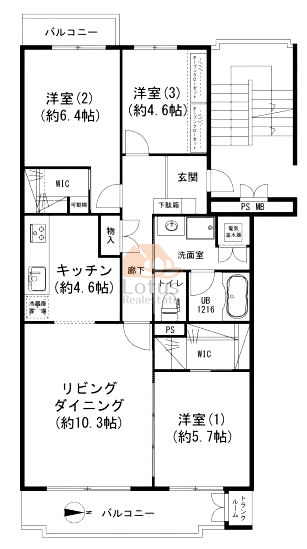 葛西ハイデンス508間取図