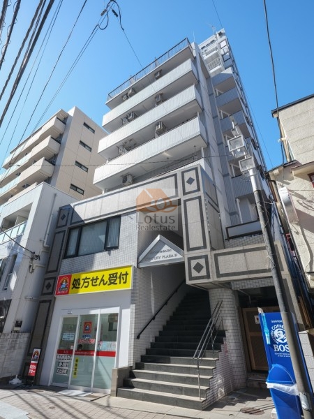 江戸川橋センチュリープラザ２１外観３｜江戸川橋センチュリープラザ２１は平成3年築、11階建てのマンションです。