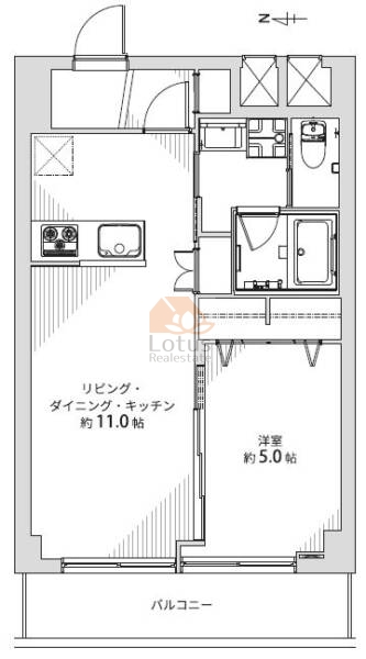 gsハイム中延602間取図