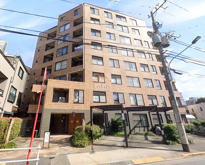 ジェイパーク早稲田外観3｜ジェイパーク早稲田は平成10年築、8階建てのマンションです。