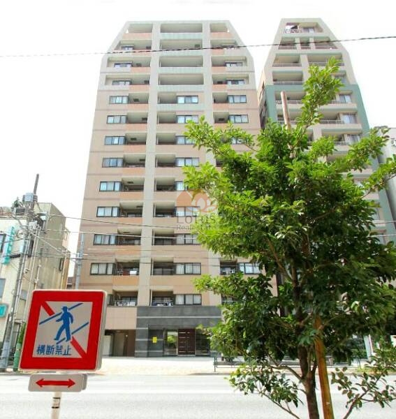 クレストフォルム本所吾妻橋外観2｜クレストフォルム本所吾妻橋は平成16年築、14階建てのマンションです。