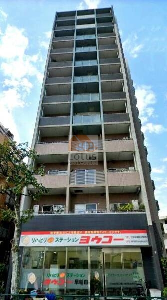 グランベル西早稲田ラフィーネ外観１｜グランベル西早稲田ラフィーネは平成20年築、12階建てのマンションです。