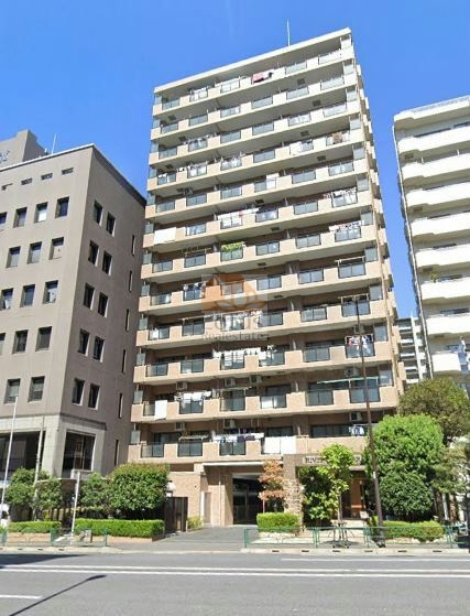 リバーサイドセザール外観｜リバーサイドセザールは平成13年築、13階建のマンションです。