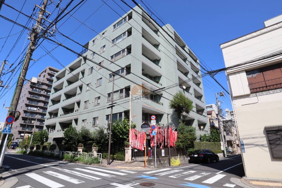 パークホームズ住吉南外観1｜パークホームズ住吉南は平成15年築、7階建てのマンションです。