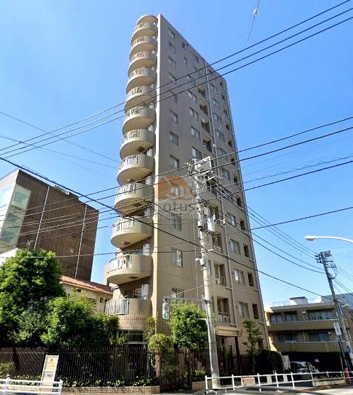 ザ・パームス東中野Ⅱ外観３｜ザ・パームス東中野Ⅱは平成14年築、13階建のマンションです。