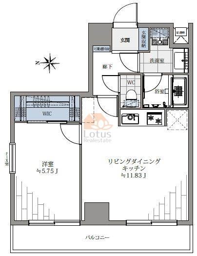 サンワード東池袋201間取図