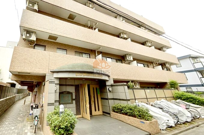 ライオンズマンション東十条外観１｜ライオンズマンション東十条は平成6年築、7階建てのマンションです。