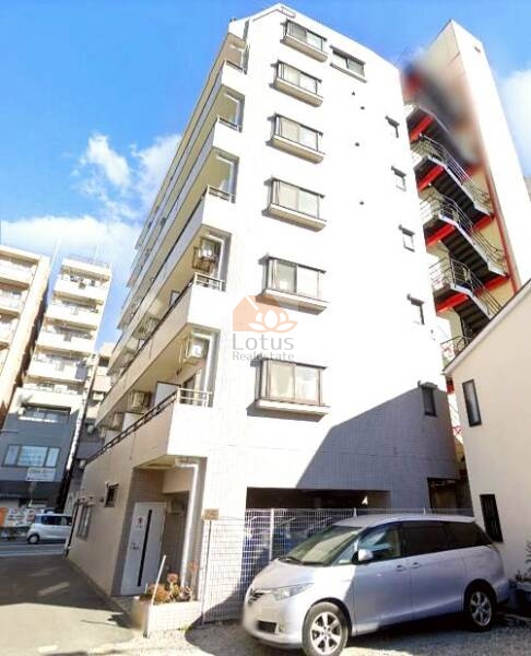 大井町プリンスハイツ外観１｜大井町プリンスハイツは平成4年築、7階建てのマンションです。