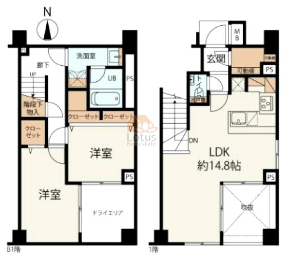 オープンレジデンス桜新町アベニュー104間取図