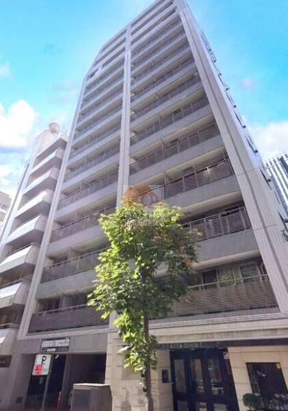 クオリア銀座３丁目外観２｜クオリア銀座三丁目は平成16年築、14階建てのマンションです。