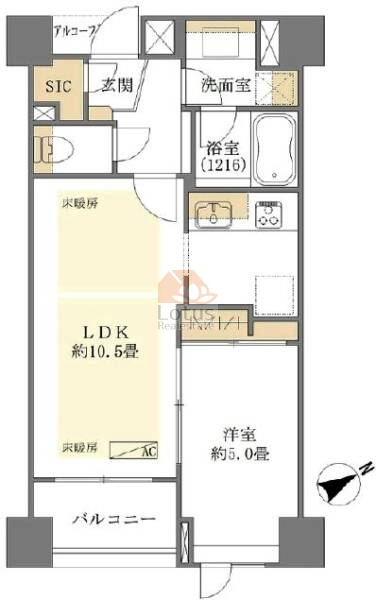 アイムズ荻窪405間取図