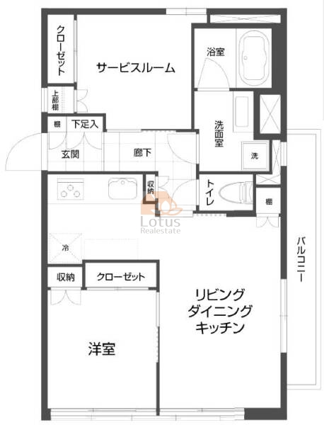 コーポ小石川508間取図