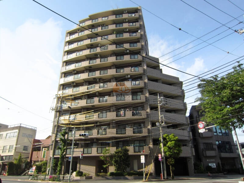 モリス千住曙町外観１ (2)｜モリス千住曙町は、平成9年築、12階建ての新耐震設計のマンションです。