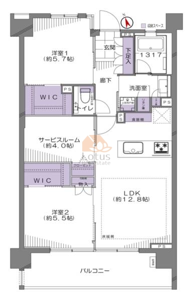 クリオ練馬北町502間取図