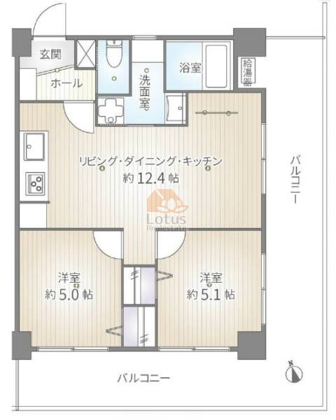 豊玉東豊エステート1005間取図