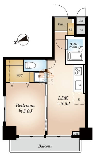 トーア早稲田マンション203間取図