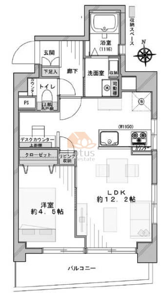 ワールドパレス東日暮里702間取図