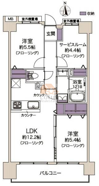 藤和シティホームズ御徒町402間取図