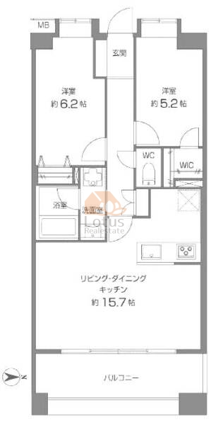 フィース#0011002間取図