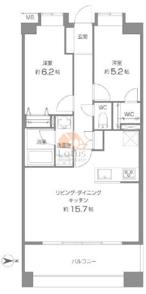 フィース＃００１1002間取図