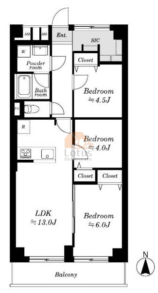 グレイス吾妻502間取図