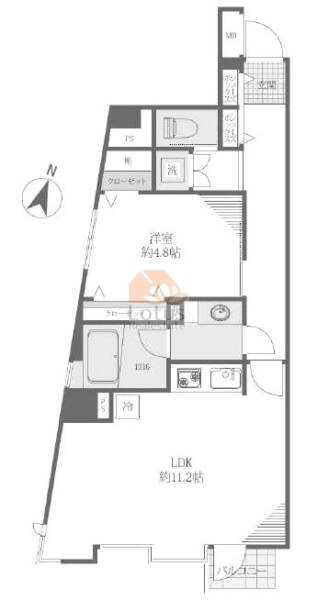 グランドメゾン一番町303間取図