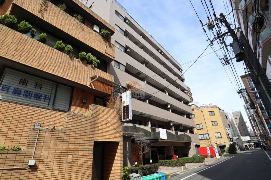 ライオンズマンション亀戸駅前公園外観1｜ライオンズマンション亀戸駅前公園は、1996年（平成 8年）に建てられた11階建てのマンションです。