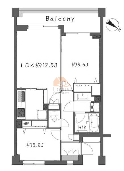 東急ドエルアルス文京目白台404間取図