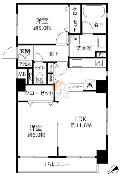 藤和シティコープ三ノ輪駅前503間取図