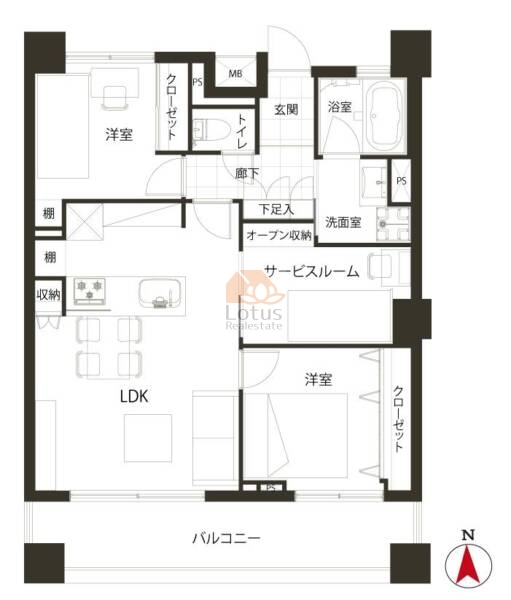 レクセルステージ東京605間取図