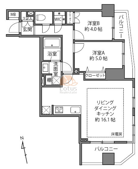 ファミール浅草シティウエスト0 間取図