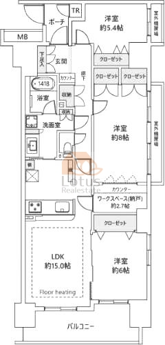 東京ビューマークス2011間取図