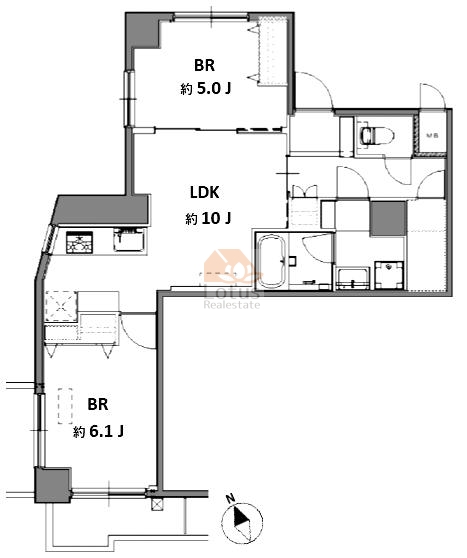 ワコー王子マンション間取図