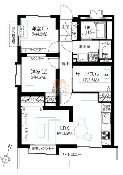 メイゾン小竹向原306間取図
