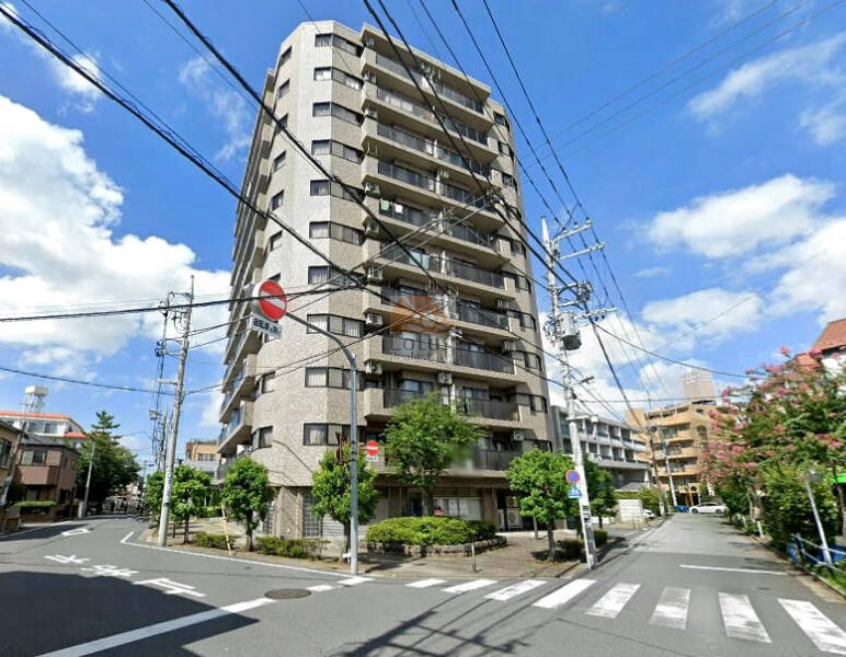 ライオンズプラザ青戸外観２｜ライオンズプラザ青戸は、平成4年築、11階建てのマンションです。