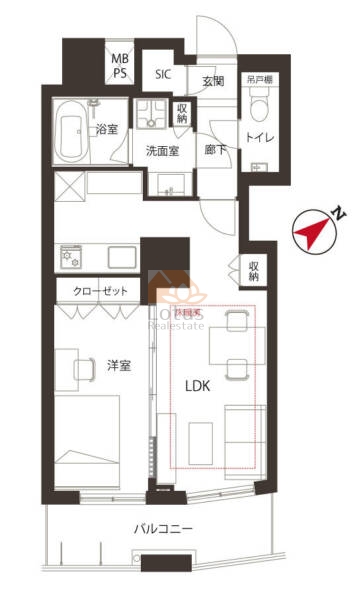 ザパークハウス西新宿タワー６０321間取図