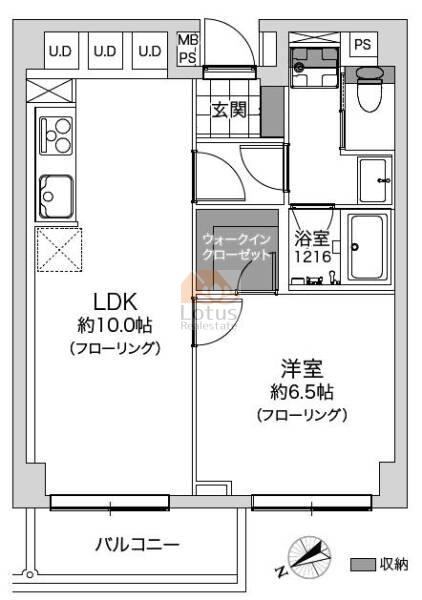 春日ビューハイツ204間取図