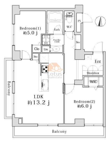 キャピイインプラザ北小岩401間取図
