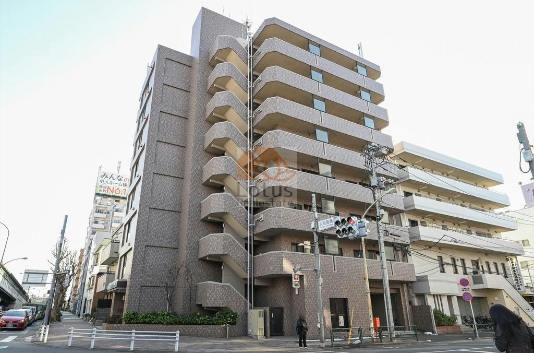 アエリア高円寺外観２｜アエリア高円寺は、平成10年築、8階建てのマンションです。