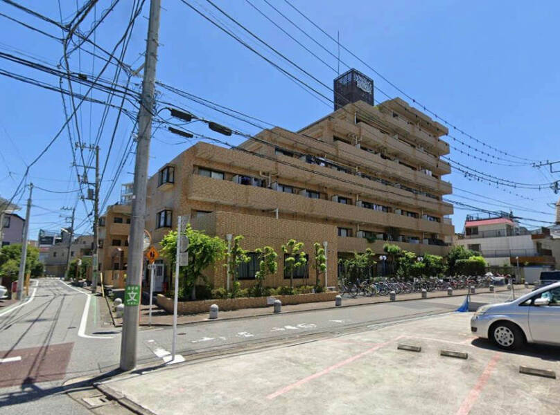 ライオンズマンション堀切菖蒲園外観３｜ライオンズマンション堀切菖蒲園は、昭和63年築、7階建てのマンションです。