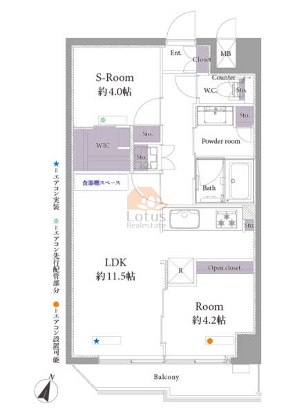 ライオンズマンション太子堂513間取図