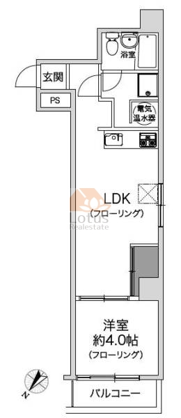 セブンスターマンション第５五反田702間取図