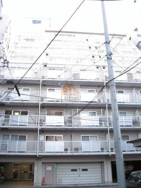 ニュー両国ダイヤハイツ外観 (2)｜ニュー両国ダイヤハイツは、昭和52年築、9階建てのマンションです。